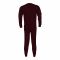 Men's Tracksuit With Sweatshirt and Trouser, Maroon