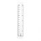 Deli 6" Transparent Ruler Scale, 1-Piece, EG00112