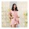 Basix 3-Piece Nightdress With Robe, Camisole & Shorts, Peach, CB-202