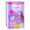 Butterfly Breathables Ultra Thin Cottony Soft Unscented Panty Liners, Long, 40-Pack