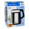 Anex Deluxe Electric Kettle, 1500ml Capacity, 1350W, Black & Silver, AG-4066