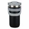 AJF Stainless Steel Vacuum Insulated Tumbler Bottle - Hot/Cold Travel Mug with Lid & Straw, 900ml, Black, SUS 304