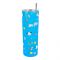 AJF Hello Kitty Anime Stainless Steel Tumbler With Straw, 700ml, Blue