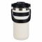 AJF Stainless Steel Vacuum Insulated Tumbler Bottle - Hot/Cold Travel Mug with Lid & Straw, 900ml, Beige, SUS 304