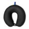 Relaxsit Fiber Two-Tone Neck Pillow, For Travel, Home & Office, Blue, 13"x12"