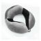 Relaxsit Velveto Neck Pillow, For Travel, Home & Office, Gray, 10.63" x 10.63"