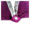 Relaxsit Velveto Neck Pillow, For Travel, Home & Office, Purple, 10.63" x 10.63"