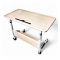 Relaxsit Flexi-Big C-Table/Adjustable Laptop Trolley with Book Rack, Gray, 25-34” H x 15.75” W x 23.75” L