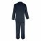 Basix Women's 2-Piece Pajama Set Night Suit, Silk Shirt & Trouser, Navy Blue, SW-110