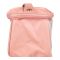 PU Leather Transparent Makeup Bag, Travel Cosmetic Organizer, Pink, AF-63