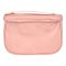 PU Leather Transparent Makeup Bag, Travel Cosmetic Organizer, Pink, AF-63