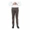 Basix Regular Fit Cotton Formal Dress Pant, Brown