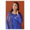 Orient Textile Unstitched 3 Piece Printed Cambric Shirt, Cambric Pant & Lawn Dupatta, Blue, 57733