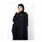 Affinity Butterfly Gown Abaya, Black