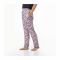 Basix Women's Linen Pajama, Pick Black Grey Abstract Pattern, 113