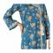 Basix Angrakha Long Cambric Shirt With Tassle & Lace, CAS-510