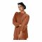 Basix Women's Rust Co-Ord Set Frill Cuff & Bell Bottom Trouser, CORD-102