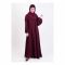 Affinity Arfaana'h Abaya + Hijab Set, Maroon
