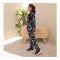 Basix Navy Flower Forest Loungewear, For Women, 2-Pack Set, LW-605