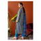 Orient Textile Unstitched 3 Piece Printed Cambric Shirt, Cambric Pant & Lawn Dupatta, Blue, 57796