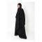 Affinity Butterfly Gown Abaya + Hijab Set, Black