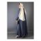 Affinity Denim Elegance Abaya + Hijab Set