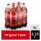 Coca Cola 2.25 Liters, 6 Pieces