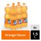 Fanta Orange 1.5 Liters, 6 Pieces