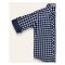 IXAMPLE Boys Check Shirt, Navy Blue, IXSBST 56012