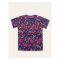 IXAMPLE Girls Butterfly Printed Tee, Navy Blue, IXSGTS 64027