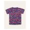 IXAMPLE Girls Butterfly Printed Tee, Navy Blue, IXSGTS 64027