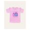 IXAMPLE Girls Camera Graphic Tee, Pink, IXSGTS 64050