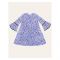 IXAMPLE Girls Floral Kurti, Violet, IXGET 79013