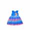 IXAMPLE Girls Unicorn Tulle-Skirt Dress, Blue, IXGDS 94065