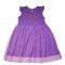 IXAMPLE Girls Shine Bright Tulle-Skirt Dress, Purple, IXGDS 94066