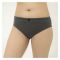 BeBelle Irisoft Cotton Spandex Fabric Panty, Charcoal