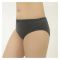 BeBelle Irisoft Spandex Cotton Women's Brief Panty, Camisoles & Knickers, Charcoal, 1431