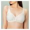 BeBelle Jullia Juvena So-Soft Micro Stripe Fabric Bra, Fashion Forever, Vanilla