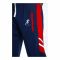 Basix Men's Jogging Fashion Mesh Trouser, Navy With Red Accents, JT-701