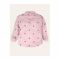 IXAMPLE Boys Pink Star Embroidered Pink Chambray Shirt