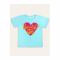 IXAMPLE Girls Aqua Girl Aqua Beautiful Tee