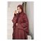 Affinity Burgundy Butterfly Gown Abaya