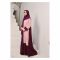 Affinity Purple Majesty and Pale Pink Abaya