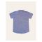 IXAMPLE Boys Micro Check Shirt, Grey, IXSBST 56029