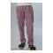 Basix Men's Cotton Checked Trouser, Burgundy, Black & White, MT-917