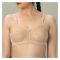 BeBelle Doria Lace Cup/Control Bra, B-Cup, Comfort & Control, Skin, 1577