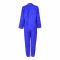 Basix Girls Royal Blue With White Polk Dots Night Suit, GRL-156