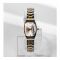 Timex Women's Square Gold Dial & Two-Tone Bracelet Analog Watch, TW2V25500