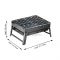 AJF Barbecue/BBQ Grill, 14.17 X 11.42 X 2.68 Inches, Portable, Easy To Carry & Clean, Ideal For Camping, TL-353