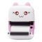 Portable Mini Printer, Inkless Printing, Long Battery Life, Multi Print, Pink, 100710